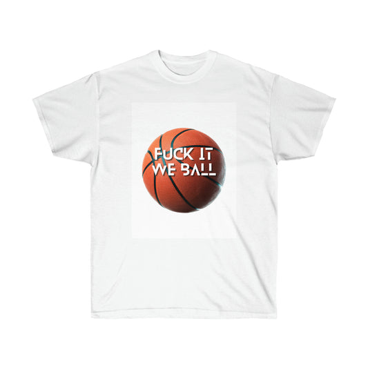 We Ball White Tee