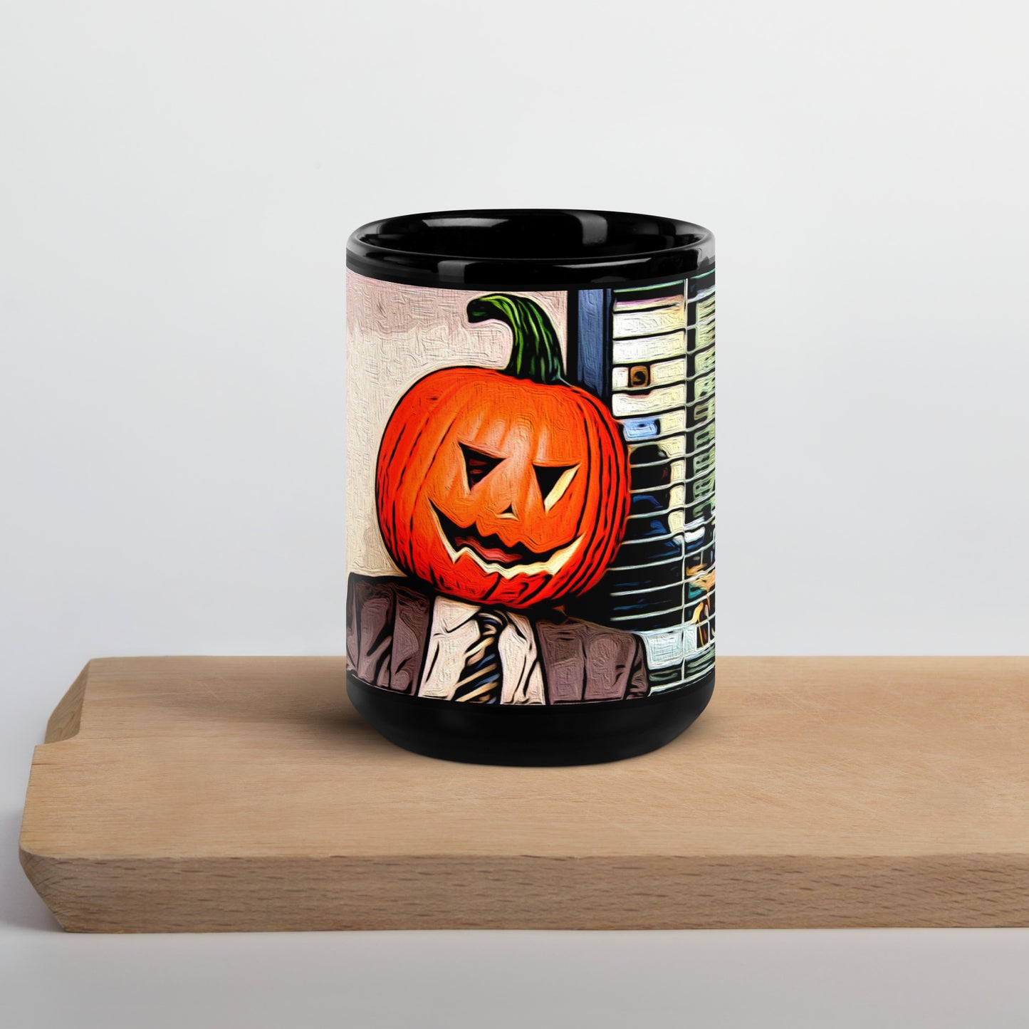 Pumpkin Head Mug